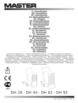 Master DH 26 44 62 92 Návod k obsluze