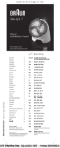 Braun Sonic exfoliation head 791, Silk-épil 7 Uživatelský manuál