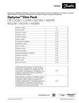 Danfoss Optyma Slim Pack OP-LSQM067- 084 Uživatelský manuál