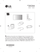 LG 55XS2E-B Rychlý návod