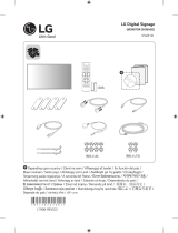 LG 55VX1D-B Uživatelský manuál