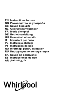 Whirlpool WHSS92F Návod k obsluze