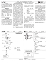 Asco Series WPIS WSIS Low Power Solenoid Návod k obsluze