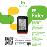 Bryton Rider Series Rider Rychlý návod
