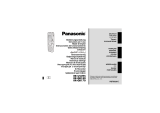 Panasonic RR QR170 Uživatelský manuál