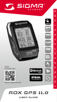 SIGMA SPORT ROX 11.0 GPS Rychlý návod