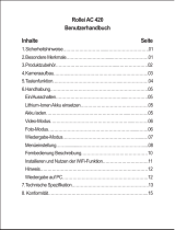 Rollei AC420 Návod k obsluze