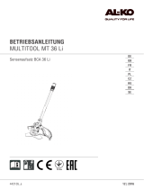 AL-KO BCA 36 Li attachment Uživatelský manuál