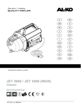 AL-KO JET 3500 INOX Uživatelský manuál