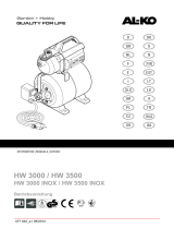 AL-KO HW 3500 Inox Classic Uživatelský manuál