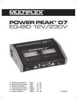 MULTIPLEX Power Peak D7 Návod k obsluze