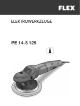 Flex PE 14-3 125 Uživatelský manuál