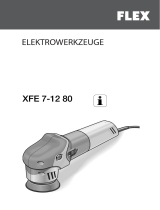 Flex XFE 7-12 80 Uživatelský manuál