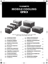 Dometic CFX3 (CFX3 25, CFX3 35, CFX3 45, CFX3 55, CFX3 55IM, CFX3 75DZ,CFX3 95DZ, CFX3 100) instalační příručka