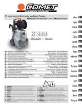 Comet K 250 Uživatelský manuál