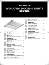 Dometic Skysol Powered Roofblind Operativní instrukce