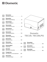 Dometic TEC29, TEC29LPG Operativní instrukce