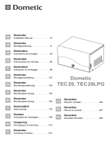 Dometic TEC29, TEC29LPG instalační příručka