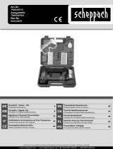 Scheppach Druckluft Klammer-und Nagelpistole 2 in 1 Operativní instrukce