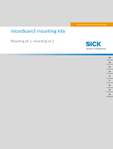 SICK microScan3 mounting kits Mounting instructions