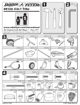Radio Flyer 4-in-1 Trike Operativní instrukce