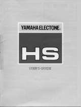 Yamaha HS 8 Návod k obsluze