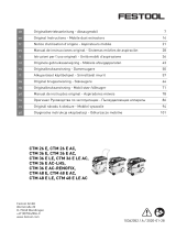 Festool CTM 36 E AC RENOFIX Operativní instrukce