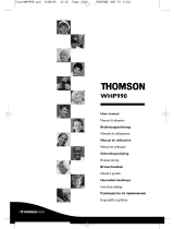 Thomson WHP990 Uživatelský manuál