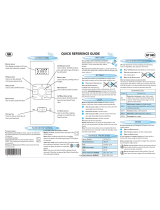 Whirlpool GT 385 Quick Reference Manual