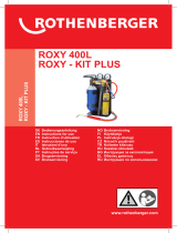 Rothenberger Roxy-Kit Plus 3100°C Uživatelský manuál