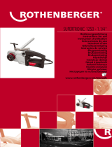 Rothenberger SUPERTRONIC 1250 Uživatelský manuál