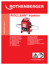 Rothenberger ROCLEAN Injektor F Uživatelský manuál