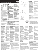 Yamaha PK-C4W instalační příručka