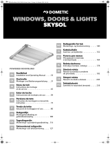 Dometic Skysol Powered Roofblind Operativní instrukce