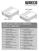 Dometic MSI212, MSI224, MSI412, MSI424 Operativní instrukce