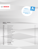 Bosch BCHF216B Uživatelský manuál
