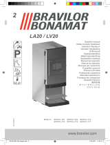BRAVILOR BONAMAT Bolero Turbo LV20 Operativní instrukce