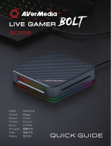 Avermedia Live Gamer Bolt (GC555) Uživatelský manuál