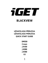 iGET BLACKVIEW JK450 Uživatelský manuál