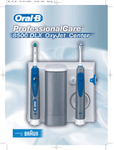 Braun OC18, 8500 DLX Professional Care OxyJet Center Uživatelský manuál