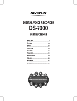 Olympus DS-7000 Uživatelský manuál