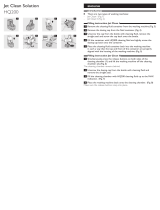 Philips HQ200 Uživatelský manuál
