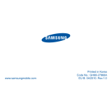 Samsung BHM3500 Uživatelský manuál
