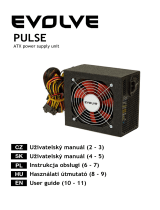 Evolve power supply 350W Uživatelský manuál
