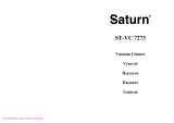Saturn ST-VC 7271 Uživatelský manuál