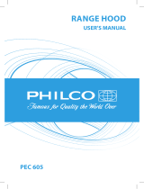 Philco PEC 605 Návod k obsluze