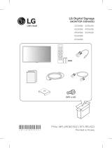 LG 55SM5B-B Rychlý návod