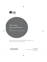 LG 49LF510V Uživatelský manuál