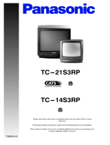 Panasonic TC21S3RP Operativní instrukce