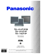 Panasonic TX14JT1P Uživatelský manuál
